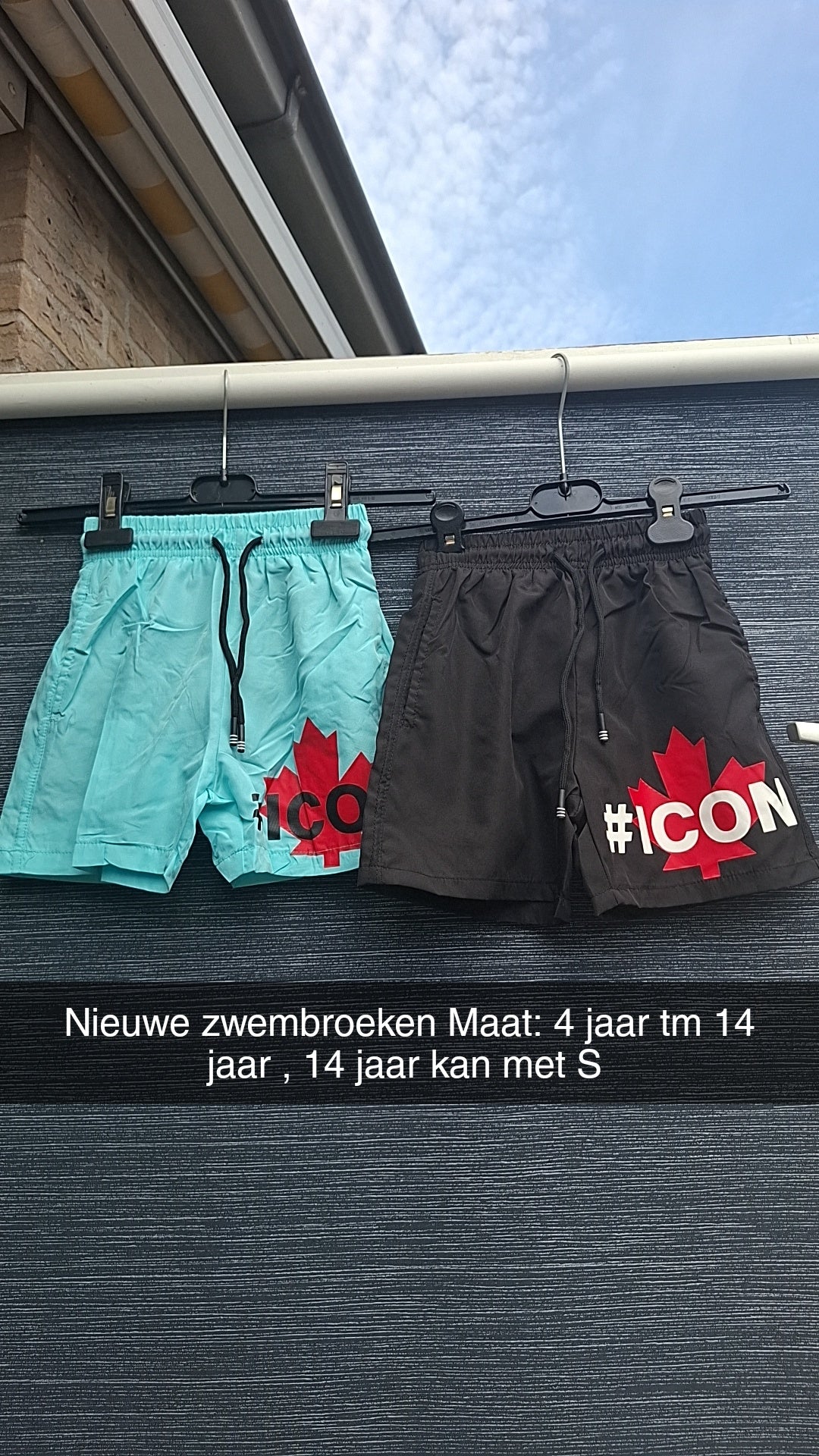 children's swim trucks Black